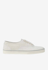 Brunello Cucinelli Suede Low-Top Sneakers White MZUPIGZ334LE/S_CUCIN-CXS08