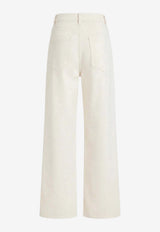 Brunello Cucinelli Straight-Leg Washed Jeans White M0H81P4075CO/S_CUCIN-C8739