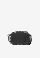 Valentino Garavani Rockstud Leather Camera Case 7W2B0S17VSF/R_VALE-0NO_100-U