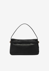 Miu Miu Aventure Leather Shoulder Bag Black 5BC182OOO2BBL/S_MIU-F0002