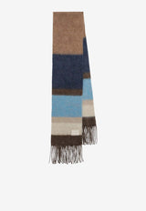 Miu Miu Wool Striped Scarf Multicolor 5FS0942CVD/R_MIU-F04BD