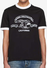 Amiri Eagle Ringer T-shirt Black AMTOJR1026_001