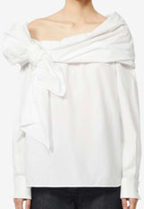 Max Mara Curv Bow-Detailed Strapless Blouse Color 2611111121600MXMCURV_001