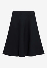 The Frankie Shop Luglio Midi Skirt Blue SKFS22128VI/S_THE-304