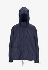 Saint Laurent Lightweight Zip-Up Jacket Blue 860695Y1N40_4040