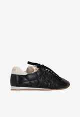 Amiri Pacific Football Leather Sneakers Black AWSNSN1034_001