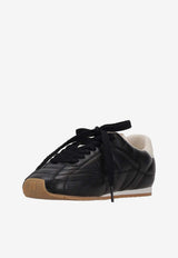 Amiri Pacific Football Leather Sneakers Black AWSNSN1034_001