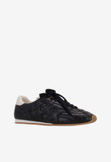 Amiri Pacific Football Leather Sneakers Black AWSNSN1034_001