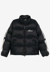 Amiri Bones Short Puffer Jacket Black AMOUDW1008_001