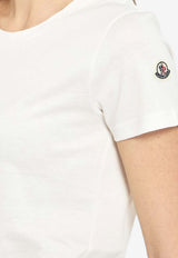 Moncler Logo Patch T-shirt Natural L10938C73200V8058_033