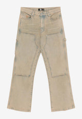 Amiri Straight-Leg Carpenter Jeans Light Blue AMBMJE1052_639