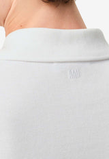 AMI PARIS Ami De Coeur Polo T-shirt White HPL411760_100