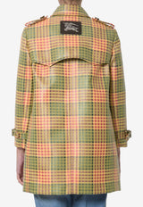 Burberry Checked Summerside Trench Coat Multicolor 8125877--C5722