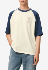 AMI PARIS Ami De Coeur Crewneck T-shirt White UTS379726_A027
