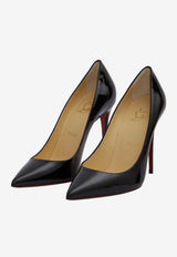 Christian Louboutin Kate 100 Patent Leather Pumps Black 3191411--BK01