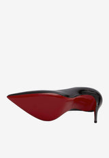 Christian Louboutin Kate 100 Patent Leather Pumps Black 3191411--BK01