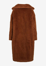 Max Mara Tedgirl Teddy Bear Coat Brown TEDGIRLWO/R_MAXM-011