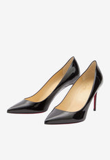 Christian Louboutin Kate 85 Patent Leather Pumps Black 3191416-BK01-BLACK
