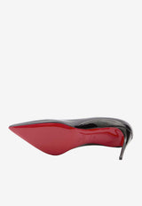 Christian Louboutin Kate 85 Patent Leather Pumps Black 3191416-BK01-BLACK