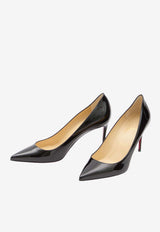Christian Louboutin Kate 85 Patent Leather Pumps Black 3191416-BK01-BLACK