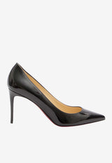 Christian Louboutin Kate 85 Patent Leather Pumps Black 3191416-BK01-BLACK