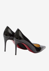 Christian Louboutin Kate 85 Patent Leather Pumps Black 3191416-BK01-BLACK