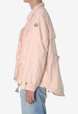Moncler Midi Reghena Parka Pink L10931A00114-599-PP50