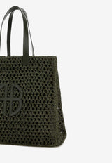 Anine Bing Large Rio Tote Bag Military Green A1311823_AYG27