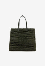 Anine Bing Large Rio Tote Bag Military Green A1311823_AYG27