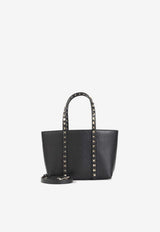 Rockstud Calf Leather Shoulder Bag