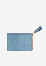 Miu Miu Small Two-Tone Leather Wallet Brown 5ML0502IDW_F0NP5