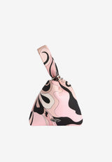 Pucci Orchidee-Print Emilio Silk Top Handle Bag Multicolor 6HBD65 6H731 023