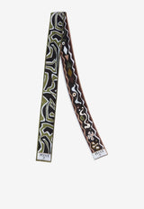 Pucci Mixed Print Silk Bandeau Scarf Multicolor 6HGB31 6HC08 1