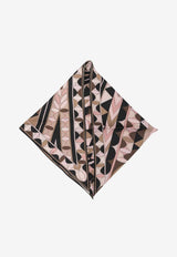 Pucci Manuba Print Silk Triangle Scarf Multicolor 6HGB60 6HC21 1