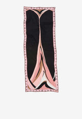 Pucci Fari Print Crepe De Chine Stole Multicolor 6HGB75 6HC26 1