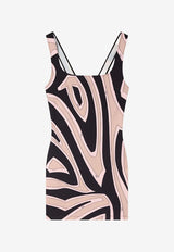 Pucci Labirinto Print Sleeveless Mini Dress Multicolor 6HJG40 6H746 038