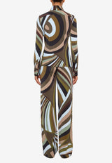 Pucci Iride Print Long-Sleeved Shirt Multicolor 6HJJ05 6H757 008