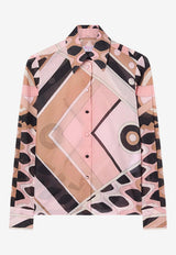 Pucci Vivara Print Long-Sleeved Shirt Multicolor 6HRJ26 6H840 015