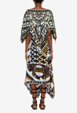Pucci Manuba Print Kaftan Top Multicolor 6HRM96 6H894 P63