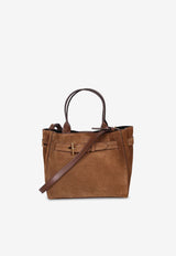 Small Audrey Suede Top Handle Bag