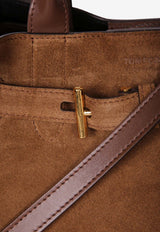 Small Audrey Suede Top Handle Bag