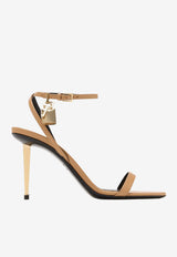 Padlock 80 Naked Leather Sandals