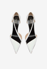 105 Patent Leather Asymmetric Pumps