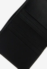 Elongated T-Line Leather Wallet