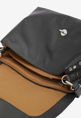 Zanellato Medium Postina Daily Shoulder Bag Black 068010M-0040000-Z0001