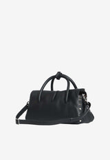 Zanellato Small Dotta Leather Top Handle Bag Black 068750S-1120000-Z0001