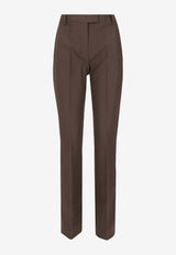 S Max Mara Fati Straight-Leg Tailored Pants Color 2619131061600SMMFATI_032