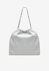Stella McCartney Medium Drawstring Shoulder Bag Gray 7B0180WP0688_1705