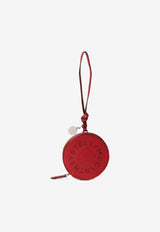 Stella McCartney Logo Coin Purse Keyring Red 7V0146WP0684_6309
