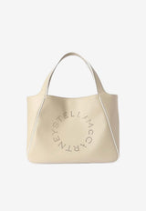 Stella McCartney Perforated Logo Tote Bag Brown 7B0183WP0687_9561